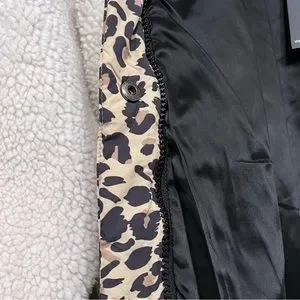 Leopard Print Rails Sherpa Jacket Rails Saga Leopard Print Sherpa